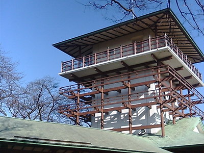 枡形山の展望台　遠景